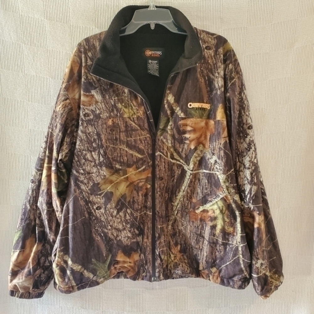 Outfitters Ridge Jacket Mens 2XL Mossy Oak Breakup Camo Hunting‎ Insulated